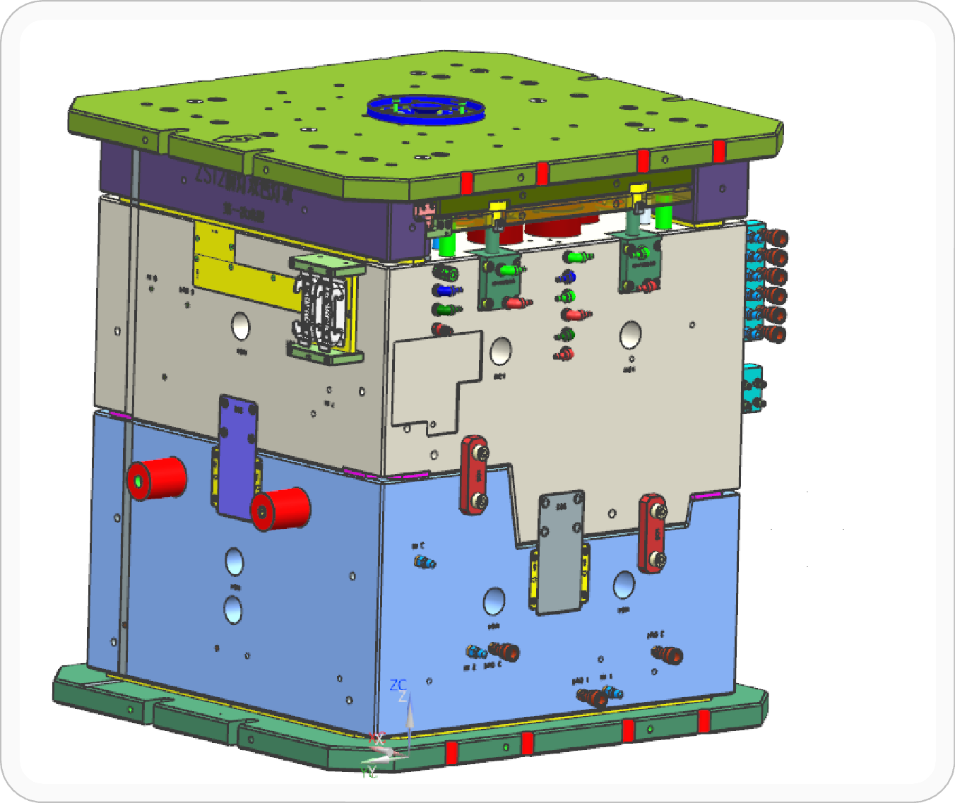 Lens Mold Section